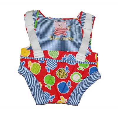 "Baby Carrier Code -504-2 (Red Color with print Design) - Click here to View more details about this Product
